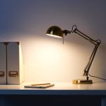 Настольный светильник IKEA FORSA (ФОРСА), Бронзовый, 35 см