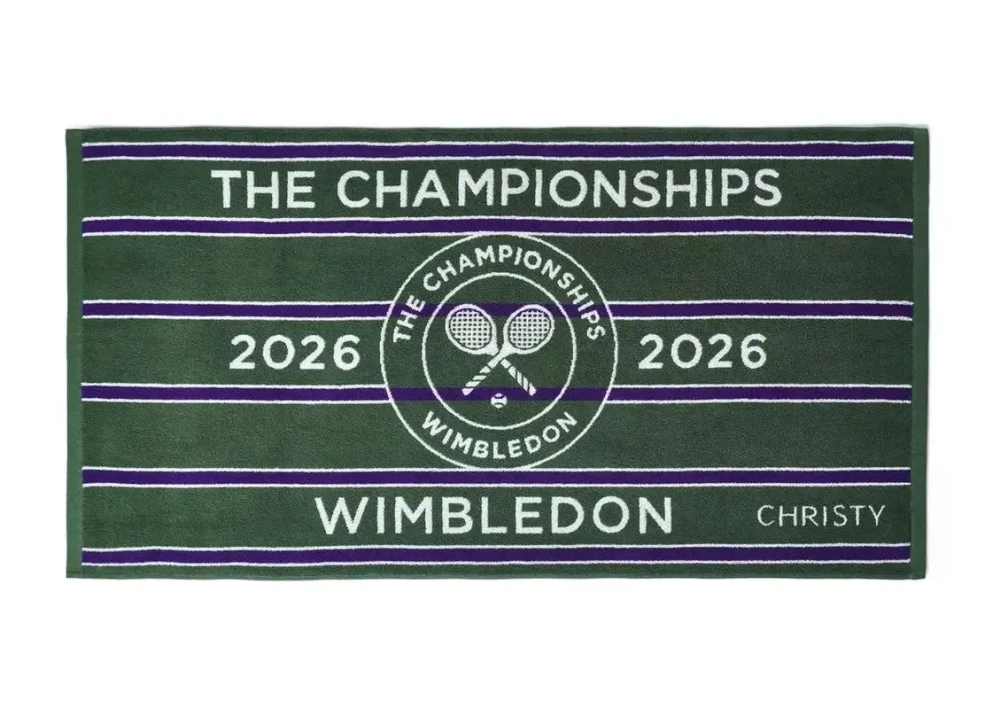 Полотенце теннисное Wimbledon Championships 2026 - green/purple
