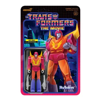 Фигурка Super7 - Transformers ReAction Figure Wave 4-Hot Rod