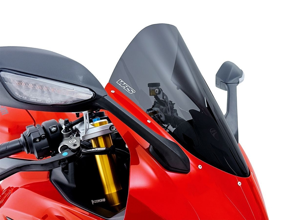 DU044FS WRS DARK SMOKE RACE HIGH WINDSCREEN +60MM (P V2 2025)