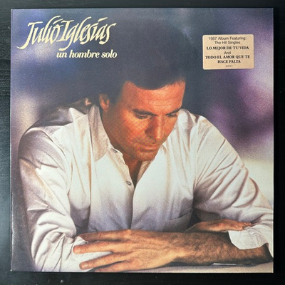Julio Iglesias ‎– Un Hombre Solo (Голландия 1987г.)