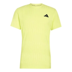 Теннисная футболка Adidas Climacool+ Airchill Freelift - semi frozen lemon