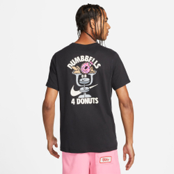 Мужское теннисное поло Nike Dri-Fit Dumbbells T-Shirt Men - Black
