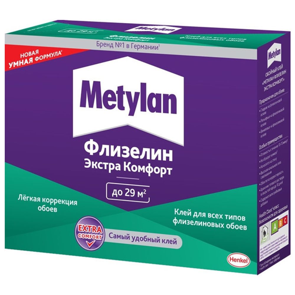 Клей обойный METYLAN ФЛИЗЕЛИН экстра комфорт 200г.