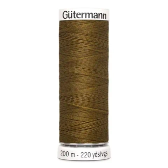 Нить Sew-All 200 м, Gutermann, 288 медная горчица