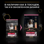 Сухой корм PRO PLAN SENSITIVE SKIN для взрослых собак средних пород с чувствительной кожей лосось 3 кг