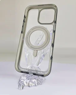 Чехол Anker MagGo Magnetic Case with Stand для Apple IPhone 16 Pro Серый (Titanium)