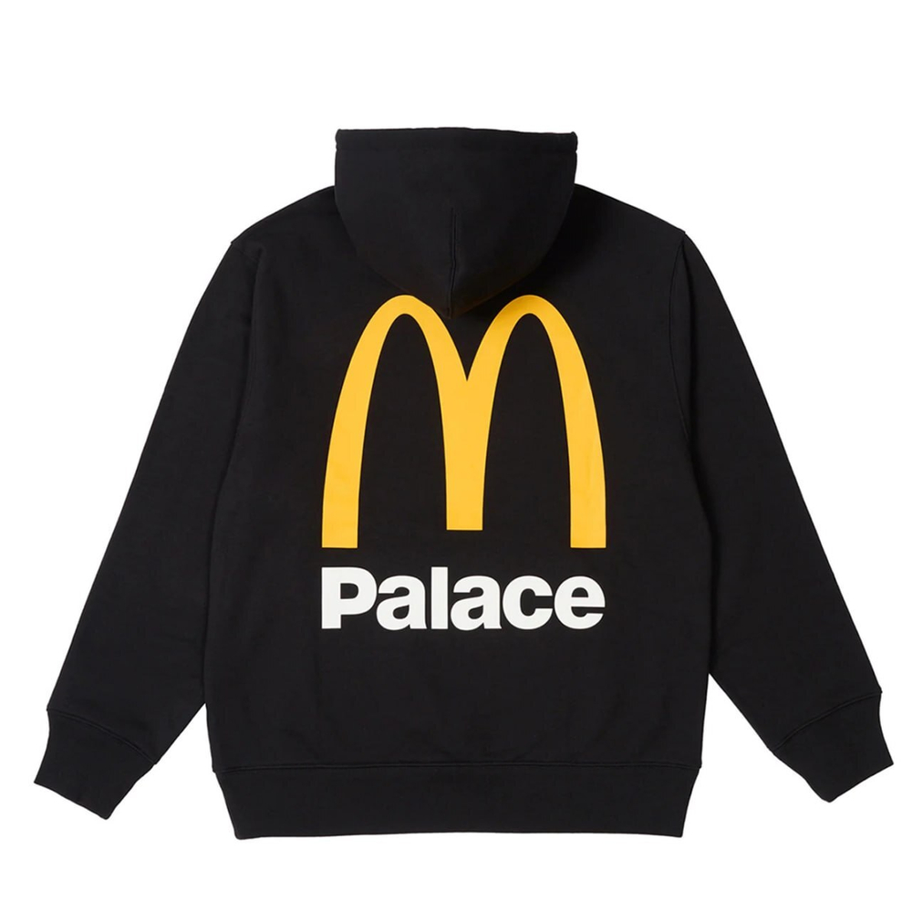 Palace McDonald's Logo Black Hoodie