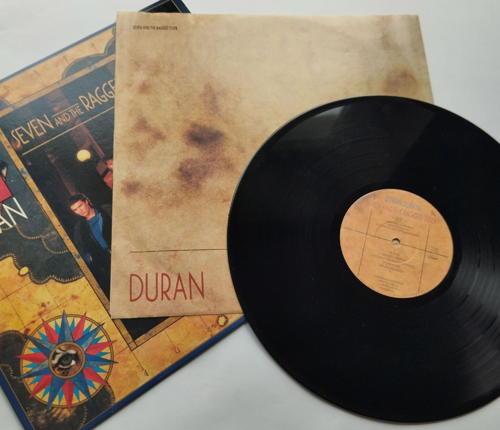 Винтажная виниловая пластинка LP Duran Duran Seven And The Ragged Tiger (USA 1983) Union Of The Snake