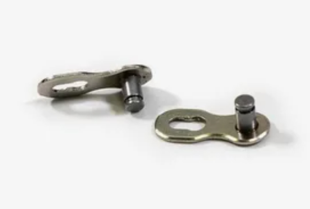 Замок цепи TRIX для 6/7/8ск двухсоставной, 1/2"х3/32 пин 7,3мм, серебристый