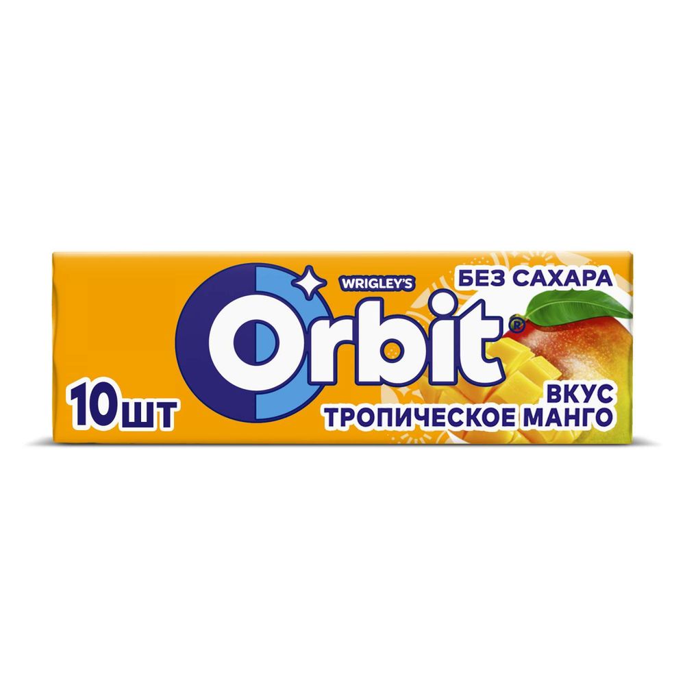 Жевательная Резинка "Орбит" Манго, 13,6г