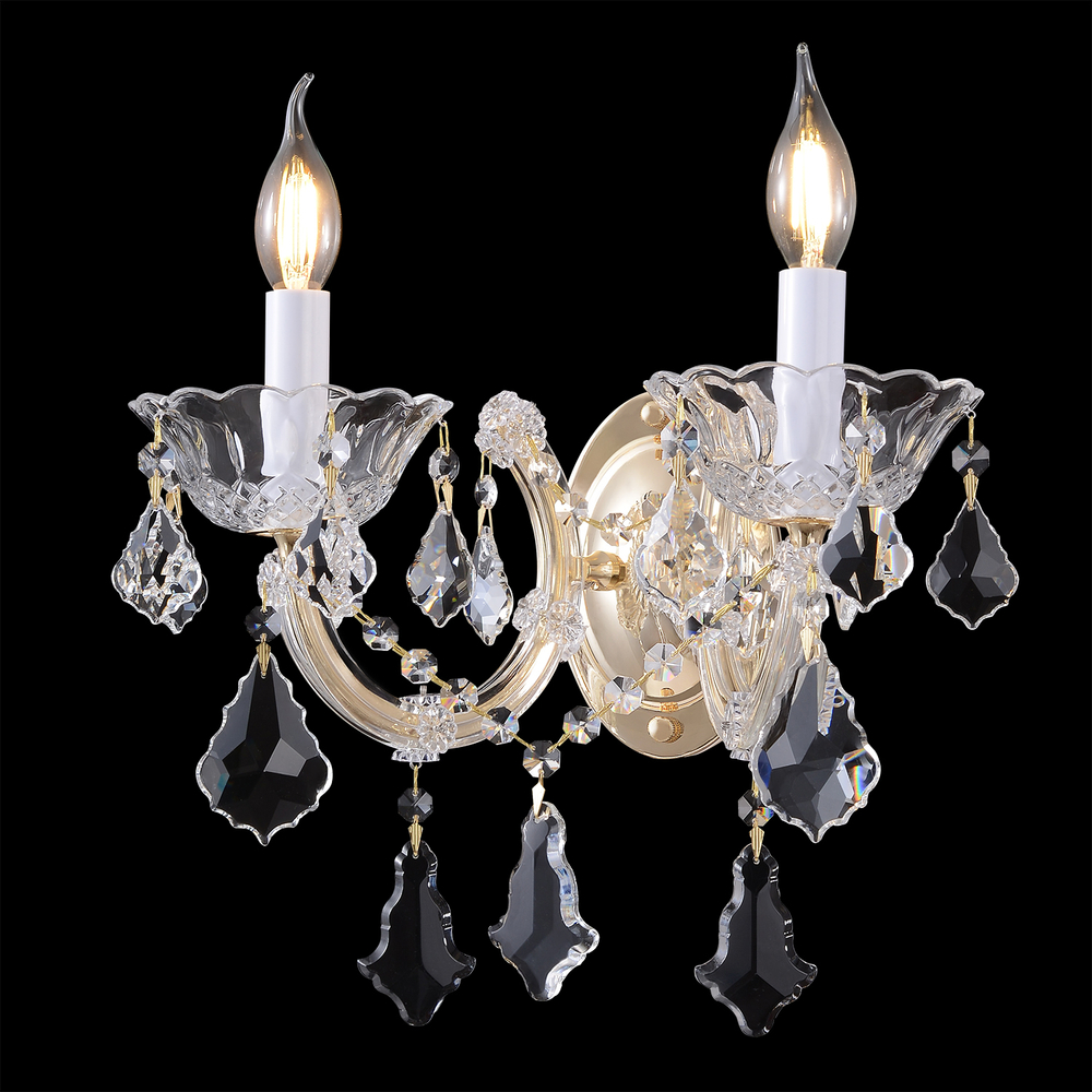 Бра Crystal Lux CRISTELLE AP2 GOLD