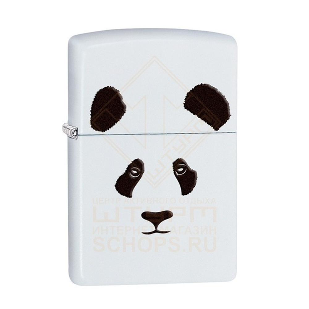 Зажигалка Zippo 28860 Панда, Panda White Matte
