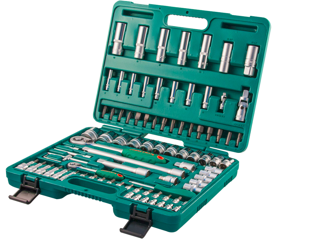 S04H52494S Набор инструмента универсальный 1/4", 1/2"DR, 94 предмета