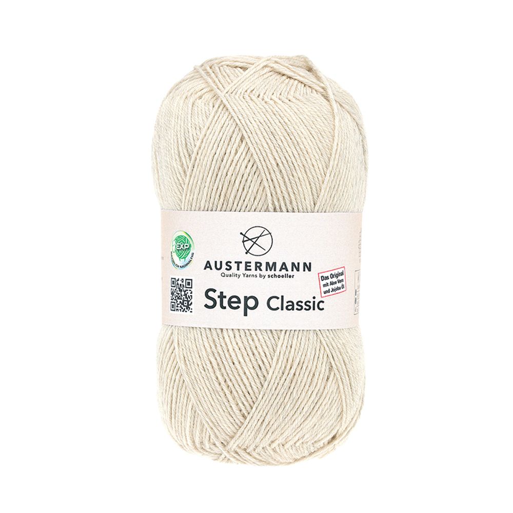 Пряжа Austermann (Аустерманн) Step Classic EXP / уп.5 мот. по 100 г, 420м, №6 Пряжа Austermann (Аустерманн) Step Classic EXP / уп.5 мот. по 100 г, 420м, №6