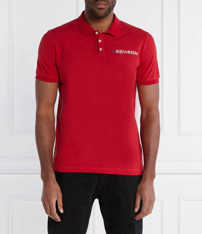 Поло Tennis Dsquared2 - красный(S71GL0046 S22743)