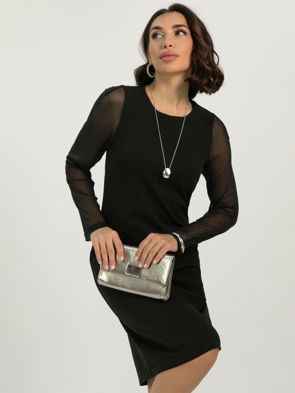 Платье Всегда леди (черное) П16506-8М LT Collection