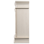 Каминокомплект: Очаг Electrolux EFP/P-4220LS, портал Olympia 42/40/36, сл. кость с зол. патиной
