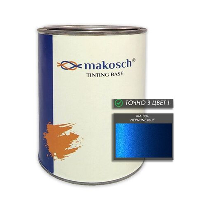 Автоэмаль makosch/KIA B3A, Базовая эмаль, синий, перламутр, 800мл.