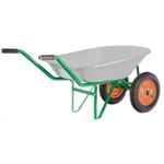 689225 Тачка садовая, 2-х колесная, грузоподъемность 170 кг, объем 78 л Palisad