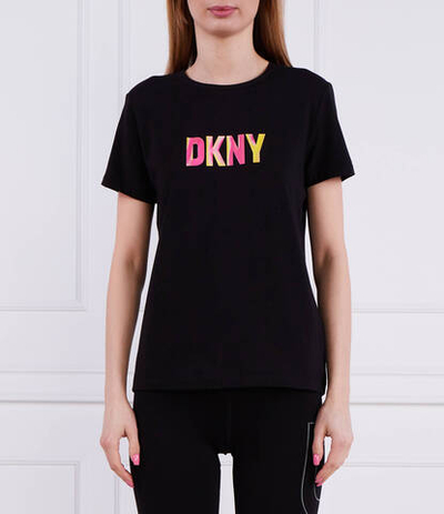 Футболка S/S REFLECTIVE LOGO DKNY - черный(P3BHDDNA)