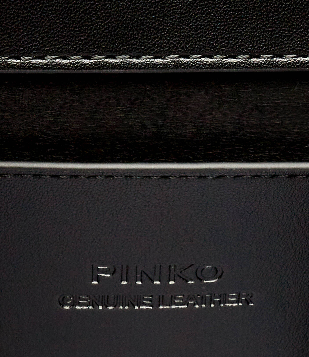 Кожаная сумка через плечо LOVE ONE CLASSIC DC Pinko - черный(100941 A1YB)