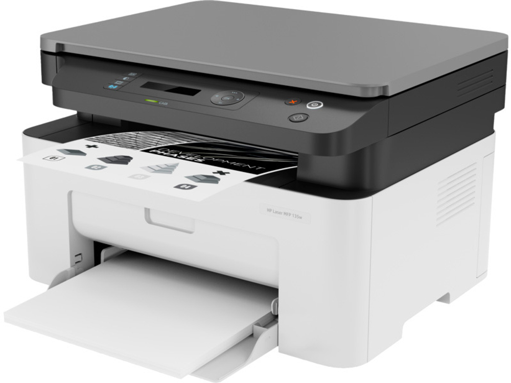 МФУ HP Laser MFP 135w, A4, 20 стр./мин, WiFi
