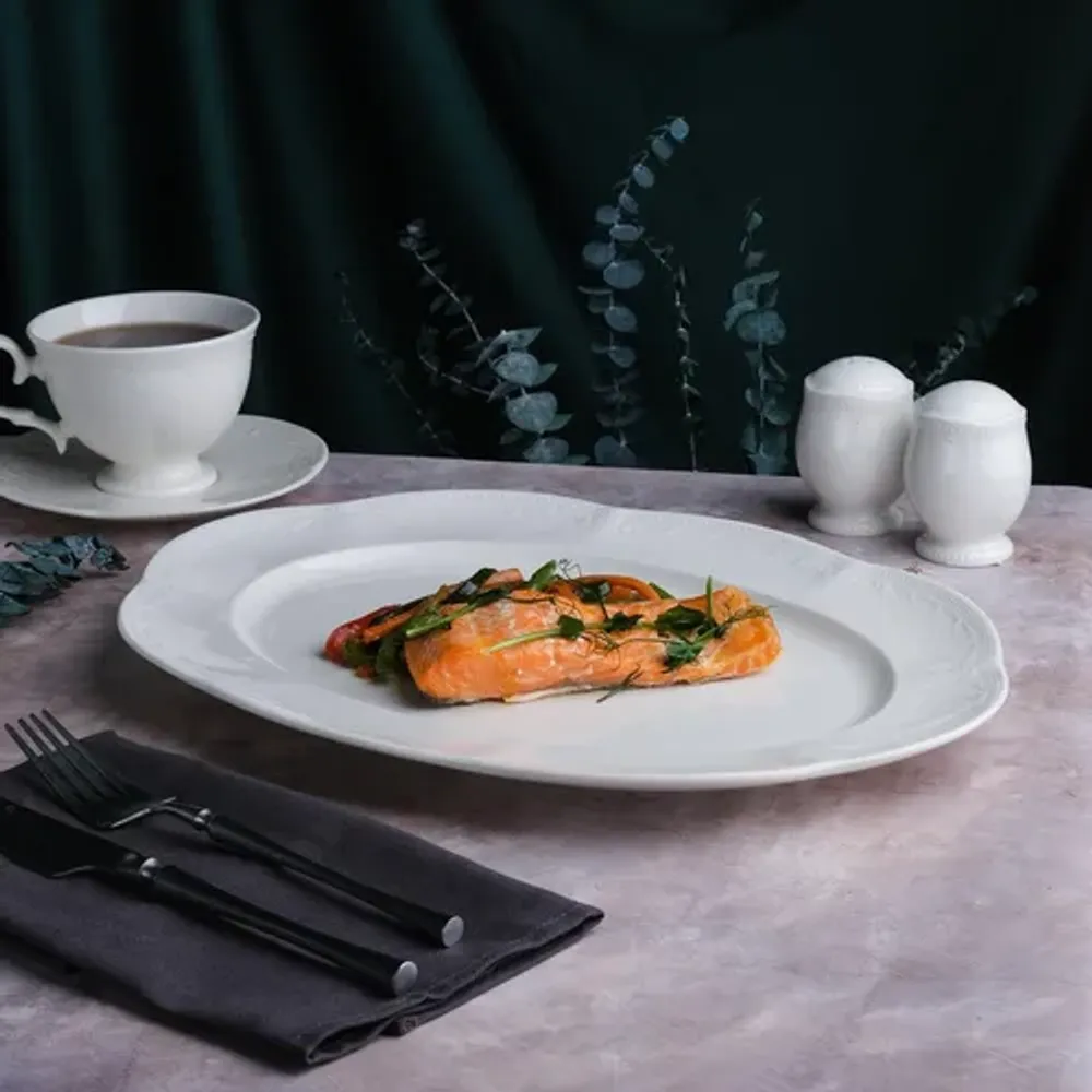 Блюдо овальное 36*27 см h2,8 см Aristocrat Noble [1]