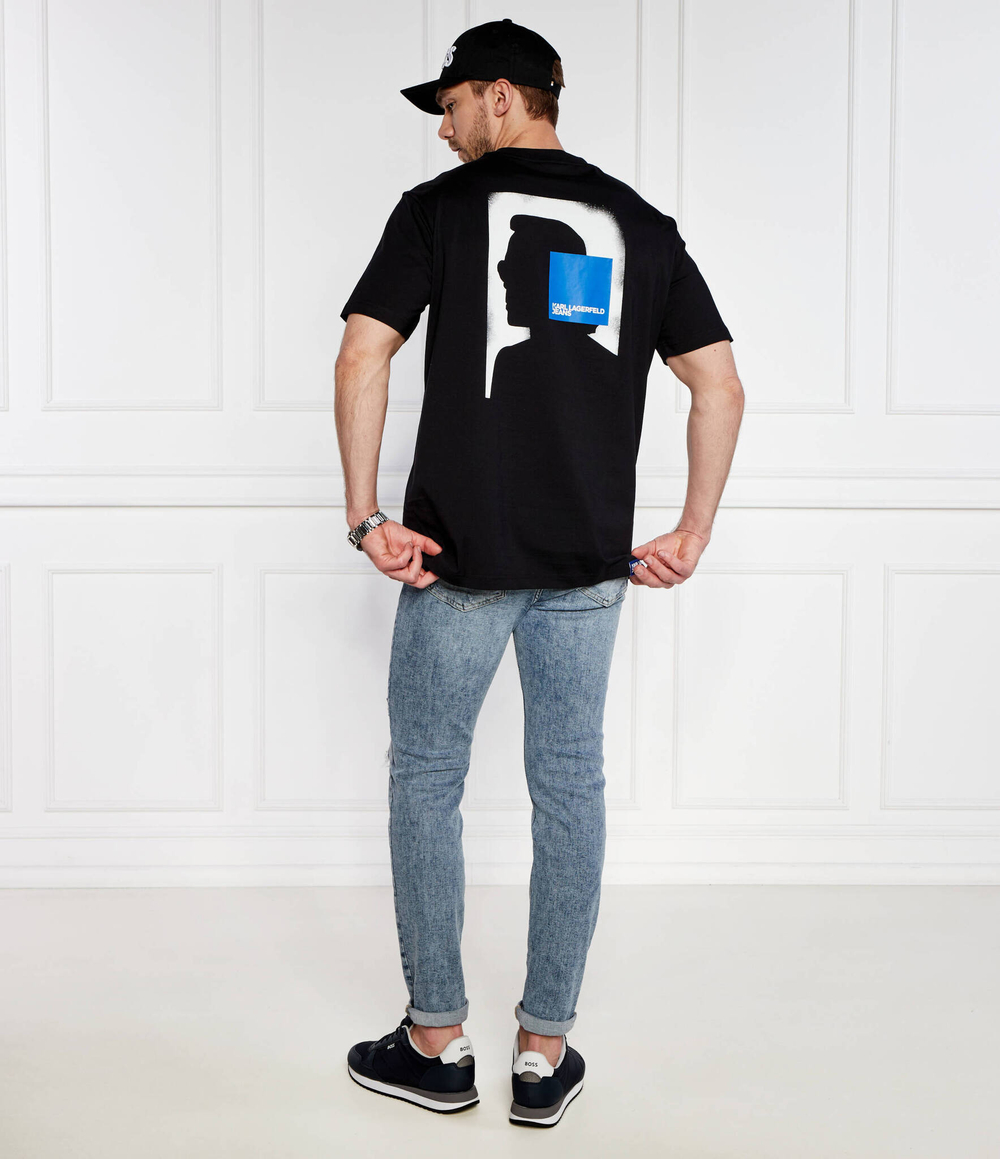 Футболка Karl Lagerfeld Jeans - черный(241D1702)