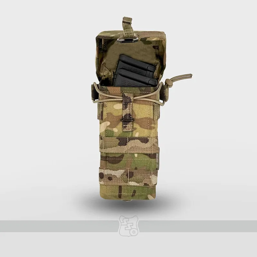 АК 2 MOLLE. Сумка для 2 магазинов АК