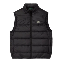 Мужская теннисная жилетка Lacoste Water-Resistant - black