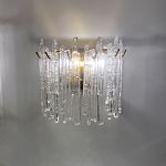 Настенный светильник 771331 gold/clear