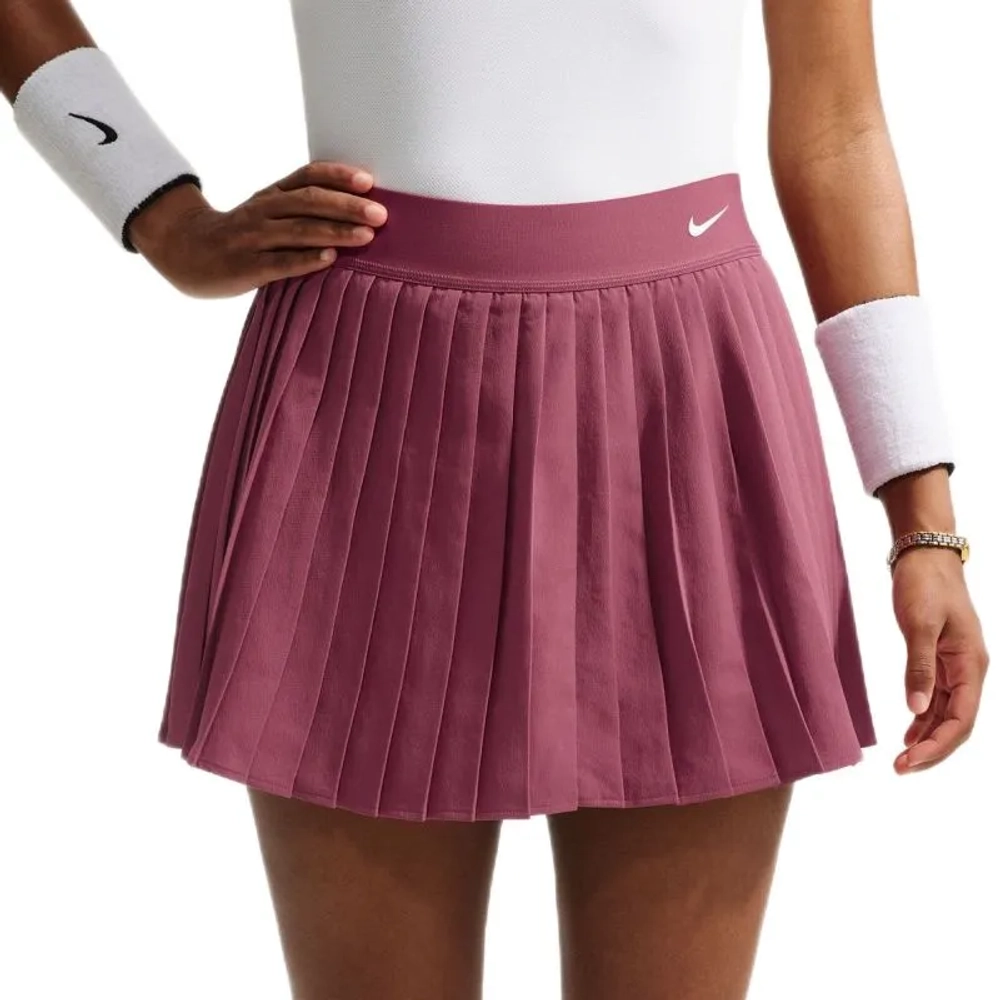 Теннисная юбка Nike Court Victory Dri-FIT High-Waisted Tennis - pink smoke/white