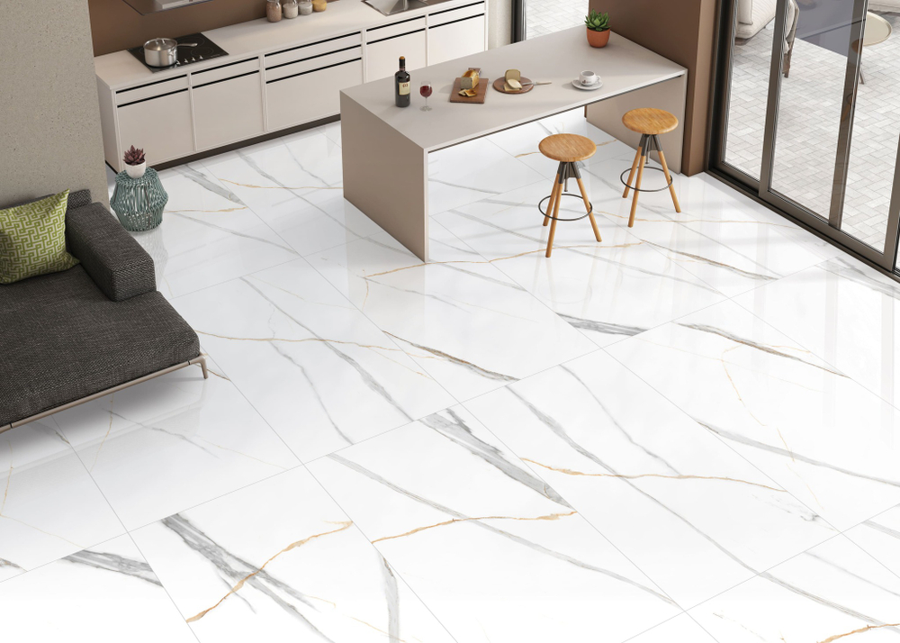 NT Ceramic Marmo Maritaca Statuario Ultra White 60x120