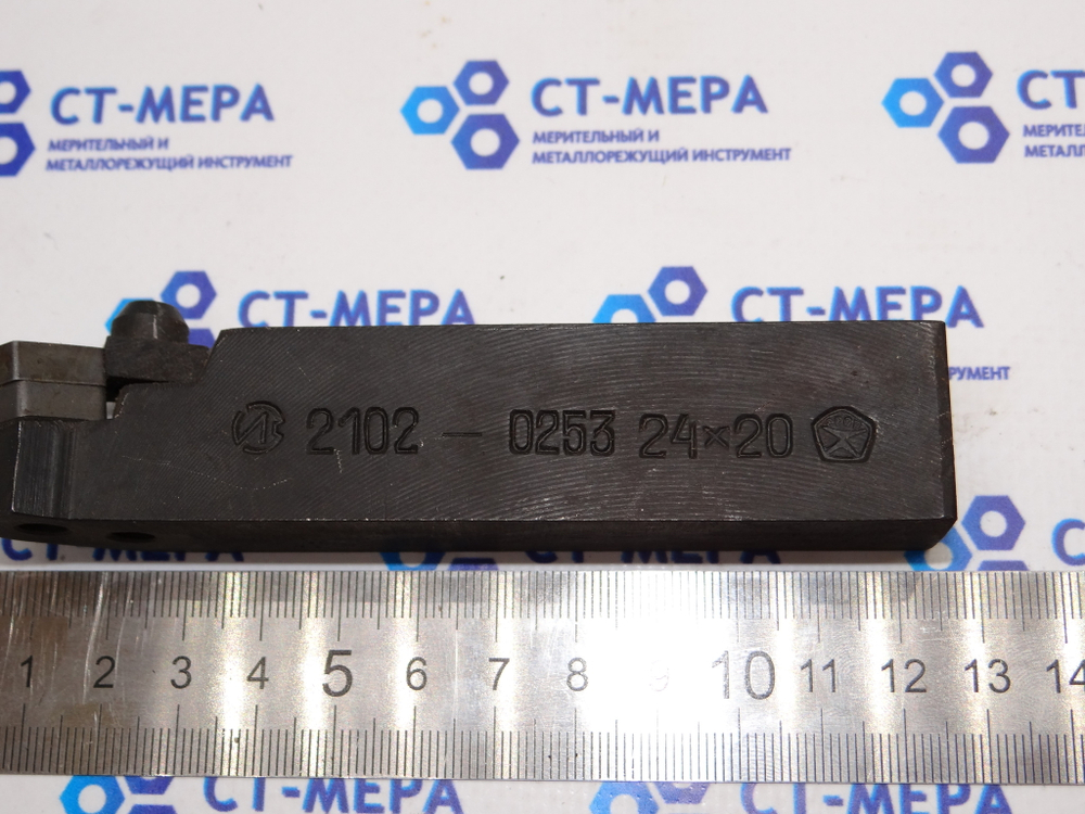 Резец проходной 24х20 (угол 60°) 2102-0253 с мех. креп. 5-гр. пластин ВК8