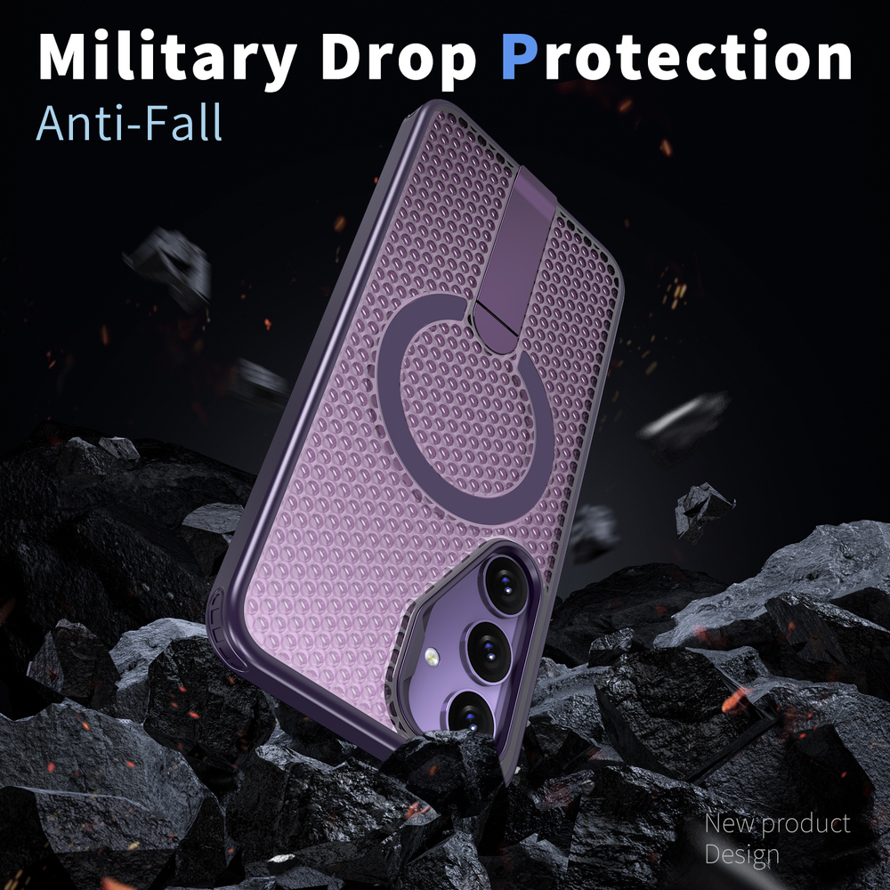 Прозрачный чехол Mesh Pro Magnetic Case для Samsung Galaxy S26 FE
