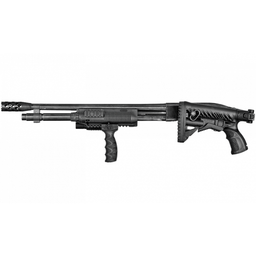 Телескопический складной приклад AGRF 870 FK на Remington 870, песок, FAB Defense