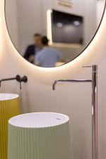 Boheme Смеситель для умывальника напольный Uno Chrome