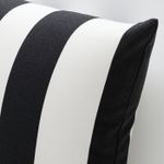 Чехол на подушку IKEA HOSTAGILLE (ХЕСТАГИЛЛЕ), Черный / белый, 50х50 см