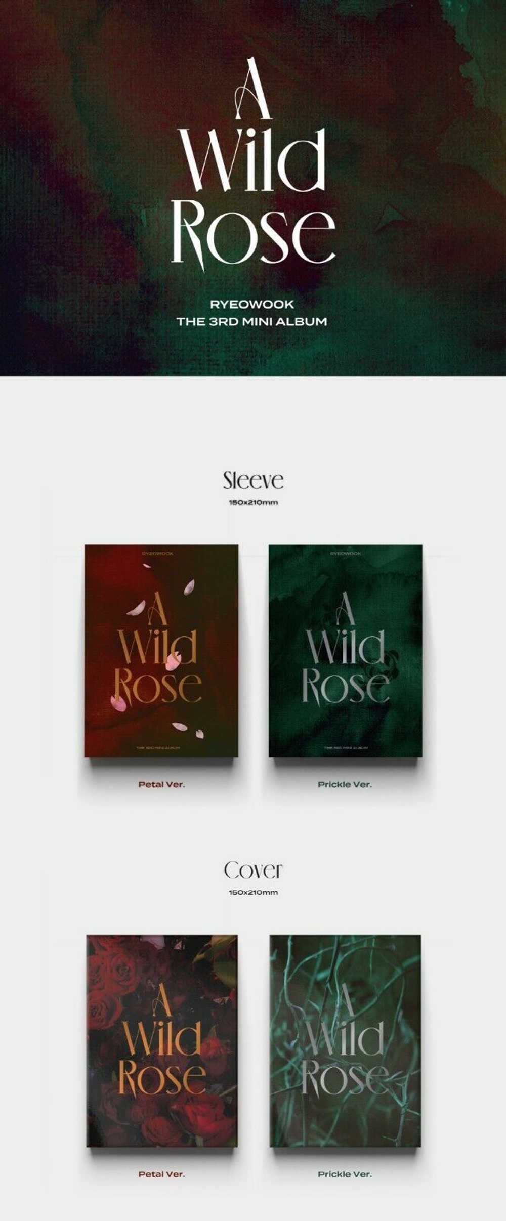 RYEOWOOK Super Junior - A Wild Rose
