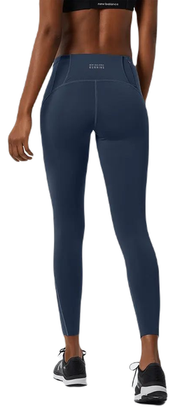 Женские леггинсы New Balance Impact Run Tight - натуральный индиго