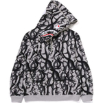 A Bathing Ape Trial Camo Two Face Half Zip Pullover Худи