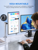 18.5" Портативный монитор с встроенной подставкой Umax18 FHD IPS 1920x1080, 120 Гц