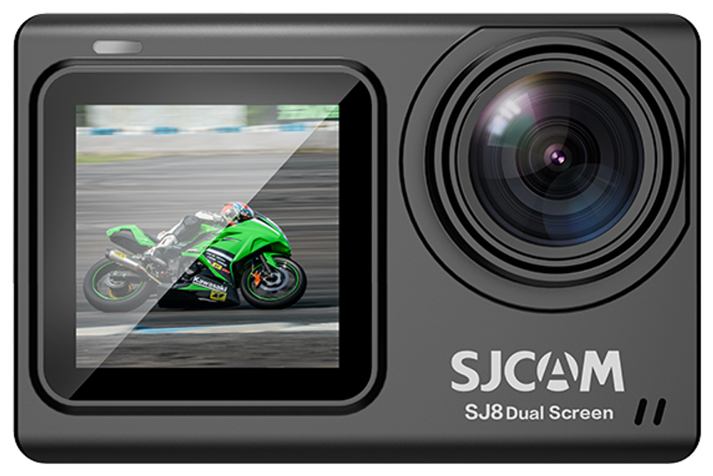 Экшн-камера SJCAM SJ8 DUAL-SCREEN, 12МП, 1200 мА·ч, черный