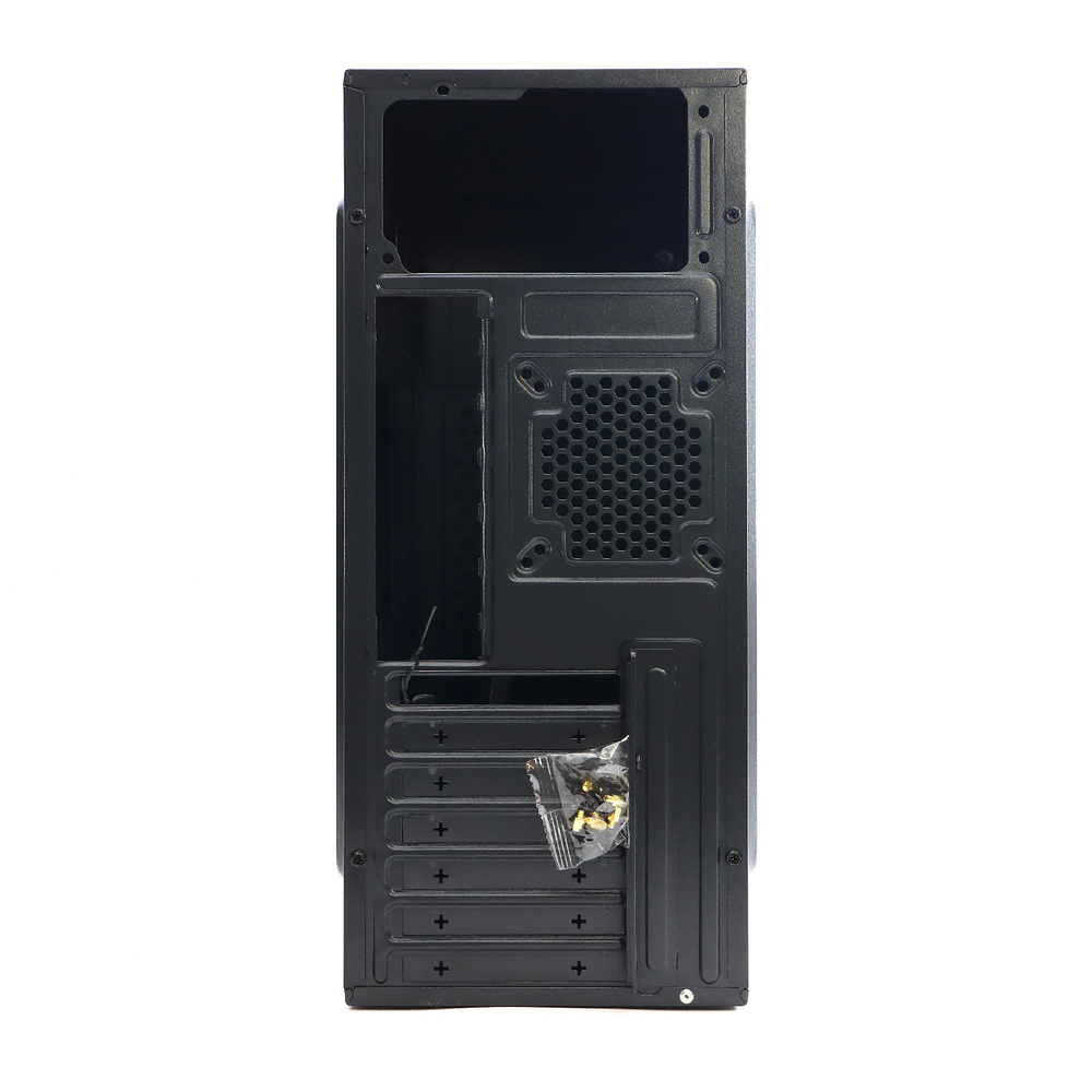 Корпус ТЕСЛА (TESLA) 3203BM, Без БП, ATX, чёрный, 2xUSB2 (TSL-3203-BM)
