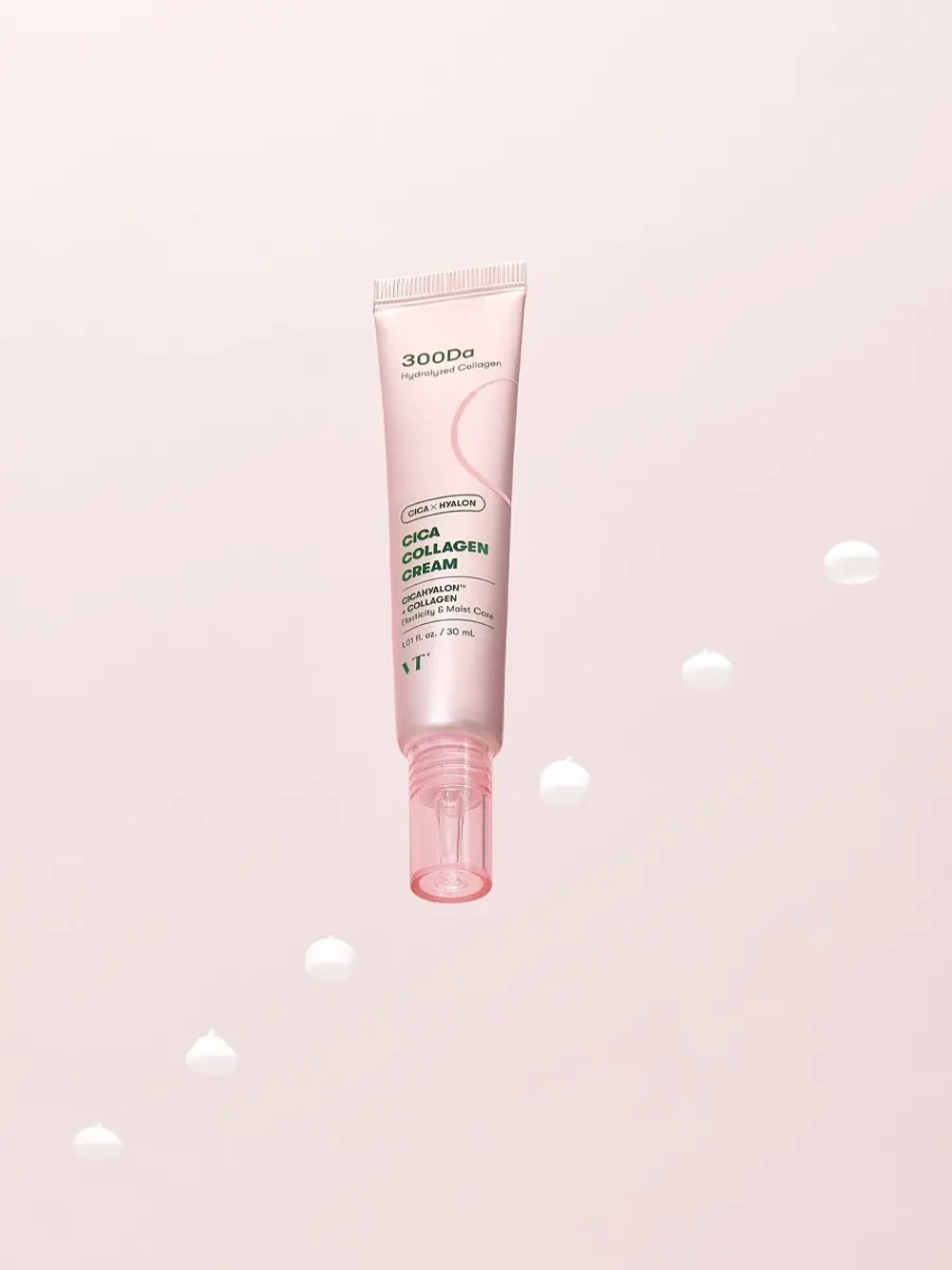 VT Cosmetics Увлажняющий крем с коллагеном и пептидами Cica Collagen Cream 30 мл
