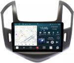 Магнитола для Chevrolet Cruze 2012-2015 (серебро/черный) - RedPower 048 Android 10, Быстрая, QLED+2K, CarPlay, SIM-слот