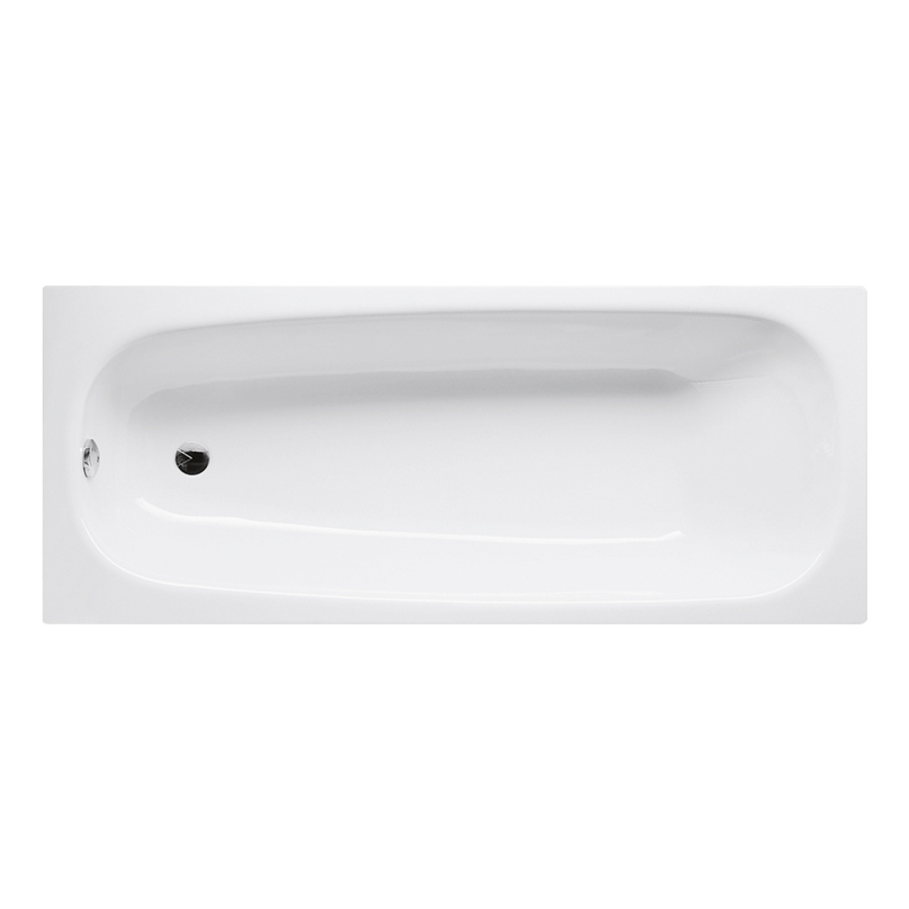 Ванна стальная Bette BetteForm 180x80 в комплекте с шумоизоляцией, белая 3800-000 AD