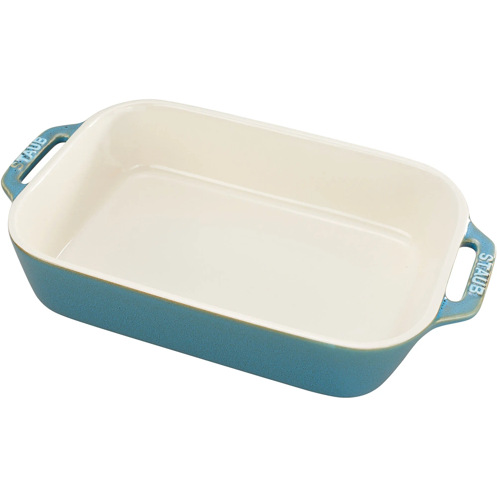 STAUB Набор из 3 керамических тарелок Приготовление античной бирюзы EAN 3272340050091