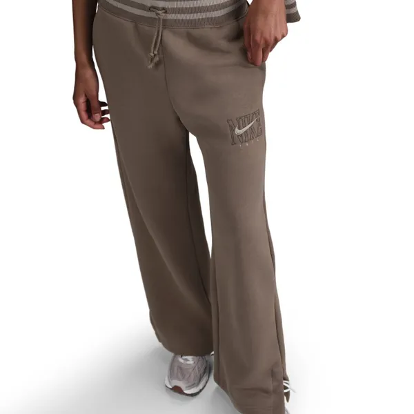Брюки спортивные женские NIKE W NSW PHNX FLC HR GX WIDE PNT